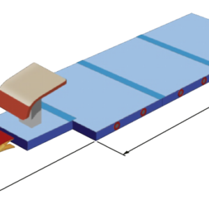 SPIETH 全套FIG认证跳马落地垫FIG landing mat sets SPIETH Vault 1565802